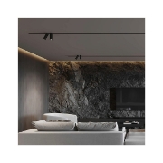 Imagine Spot LED pe șină magnetică 6W 510lm 24° 3000K negru BR-BD61-00101