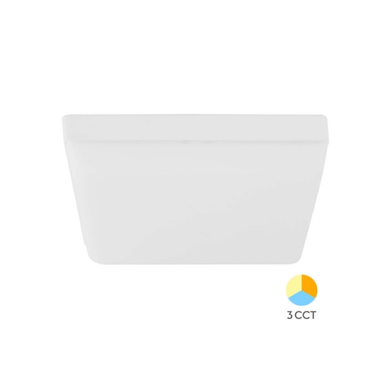 Imagine Spot LED Pătrat PT 36W 3500LM 3IN1 Alb IP20 BR-BP06-33680