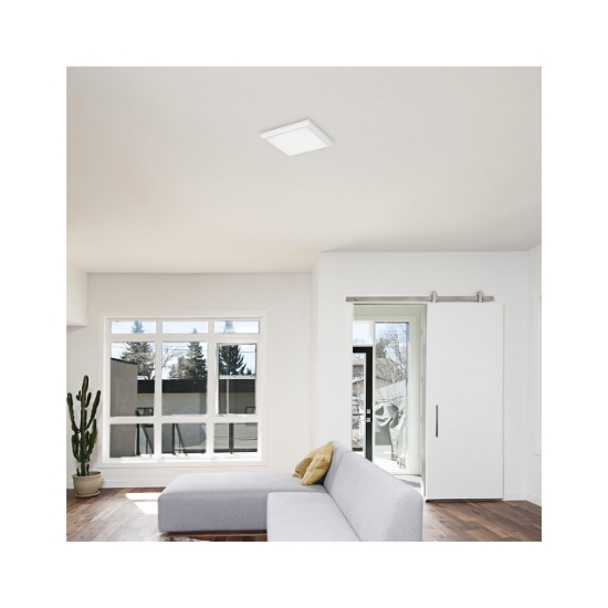 Imagine Spot LED Pătrat 20W 2000lm 3in1 Alb IP40 BR-BP04-72080