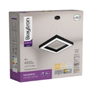 Imagine Plafonieră LED suspendată 45W 3000/4000/6500K Negru Blade SQR BR-BH16-07281