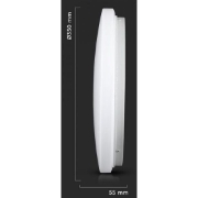 Imagine Plafonieră LED V-TAC 24W 35cm 3 în 1
