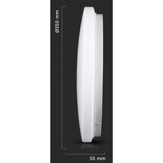 Imagine Plafonieră LED V-TAC 24W 35cm 3 în 1