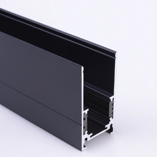 Imagine Șină magnetică încăstrată de 2 metri, neagră II2954