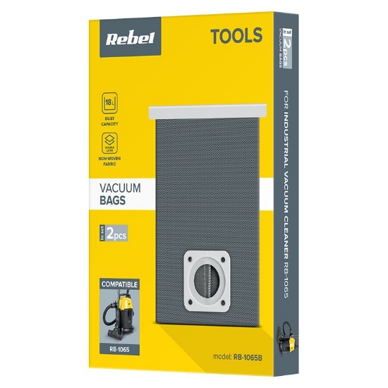 Imagine Set 2 saci pentru aspirator industrial Wet&Dry Rebel