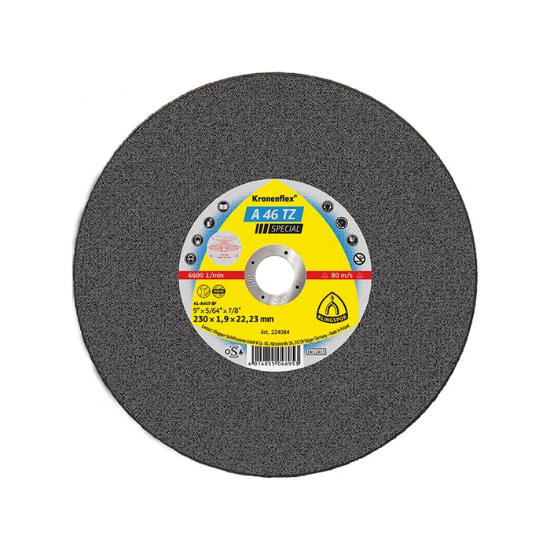 Imagine Disc de debitare inox Klingspor A 46 TZ Special, 230 x 22.23 x 1.9 mm