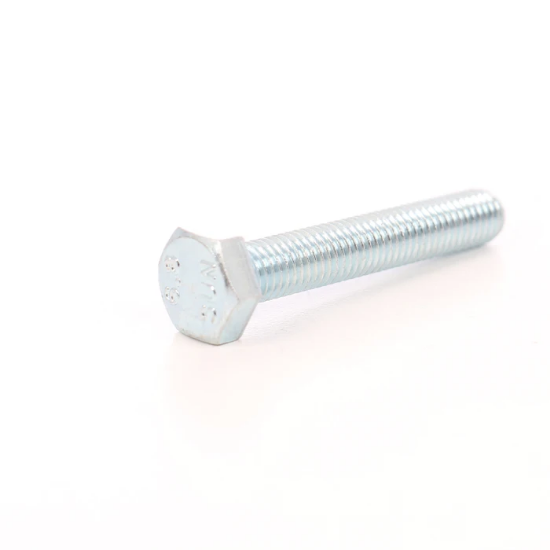 Imagine Șurub cap hexagonal M10x50 DIN 933 Clasa 8.8 Zincat