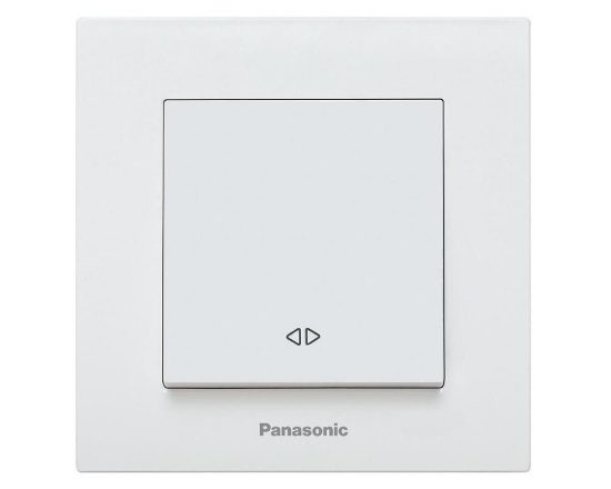 Imagine Întrerupător cruce Arkedia Panasonic, ST, alb