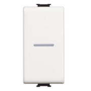 Imagine Intrerupator cap scara axial 10A 1M alb