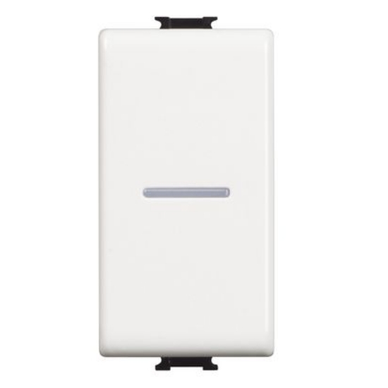 Imagine Intrerupator cap scara axial 10A 1M alb