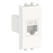 Imagine Priză de date RJ45 Cat.5 UTP, 1 modul, albă, Schneider Electric Easy Styl LMR6232001