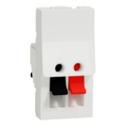 Imagine Priză difuzoare 1M alb Noua Unica Schneider Electric NU348718