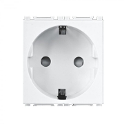 Imagine Priză Schuko cu protecție pentru copii, modulară 2M Panasonic Thea P-TOS