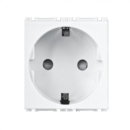 Imagine Priză Schuko cu protecție pentru copii, modulară 2M Panasonic Thea P-TOS