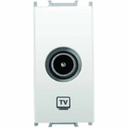 Imagine Priză TV de trecere 8dB modulară albă 1M Panasonic Thea