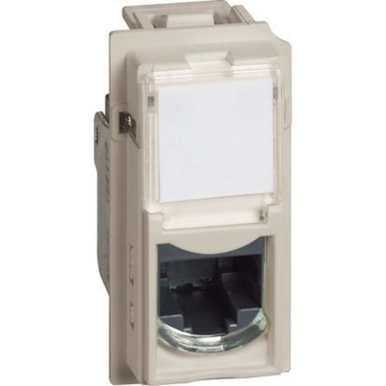 Imagine Priză RJ45 fără unelte UTP Cat5E Nisip Living Now