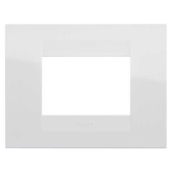 Imagine Rama decorativă Gewiss Chorus Geo 3 module albă