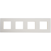 Imagine Rama decor 4 module Dahlia, Gewiss GW35904AW, alb