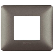 Imagine Ramă ornament 2 module fier Matix Bticino AM4802MIR