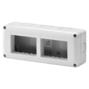 Imagine Doza de aparataj modular Gewiss, 6M, aplicat, IP40 GW27005