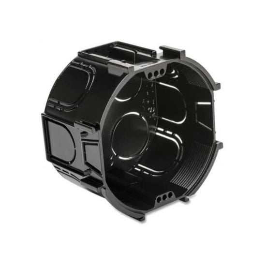 Imagine Doza aparataj încastrată tencuială neagră Q70x40