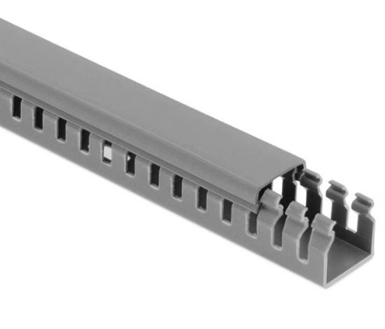 Imagine Canal cablu perforat Mutlusan 60x60mm, gri, 2m