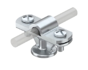 Imagine Suport conductor Rd 8-10 mm, înălțime montaj 30 mm, filet interior M8