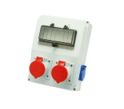 Imagine Tablou organizare șantier 4L IP44 echipat M1X16-F