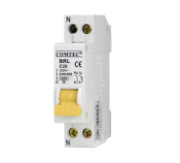 Imagine Siguranță automată 1P+N 20A 4.5kA curba C Comtec