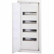 Imagine Tablou electric metalic incastrat 48+8 module Scame IP40 usa mata