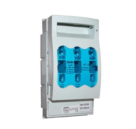 Imagine Soclu tripolar închis pentru siguranțe MPR No1 690V max 250A