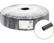 Imagine Tub flexibil gofrat EXTRO FLEX dur Ø20 mm, 750N, cu fir de tragere, rezistent UV, HF