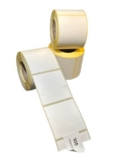 Imagine Etichetă Zack, bandă, albă, neimprimată