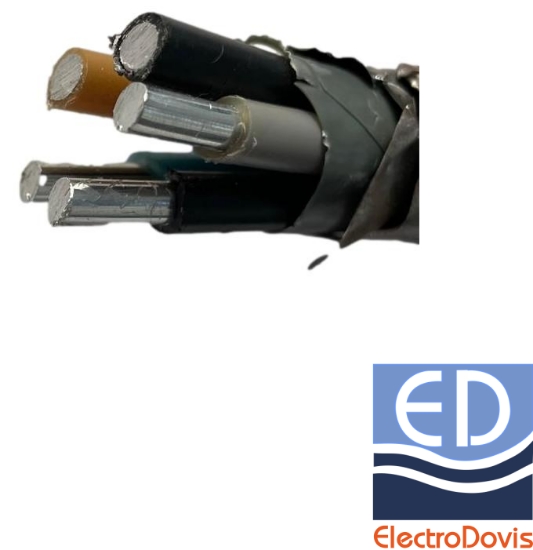 Imagine Cablu de energie armat aluminiu AC2XABY 5x16 mm²