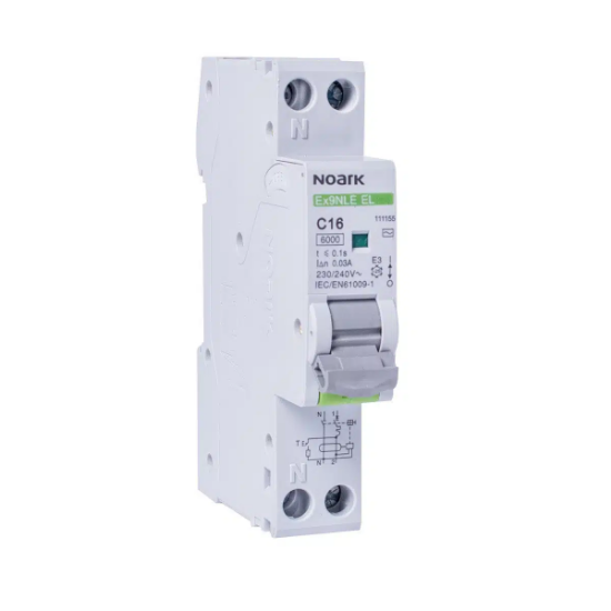 Imagine Întrerupător diferențial Ex9NLE EL 1PN C20 30mA 111156