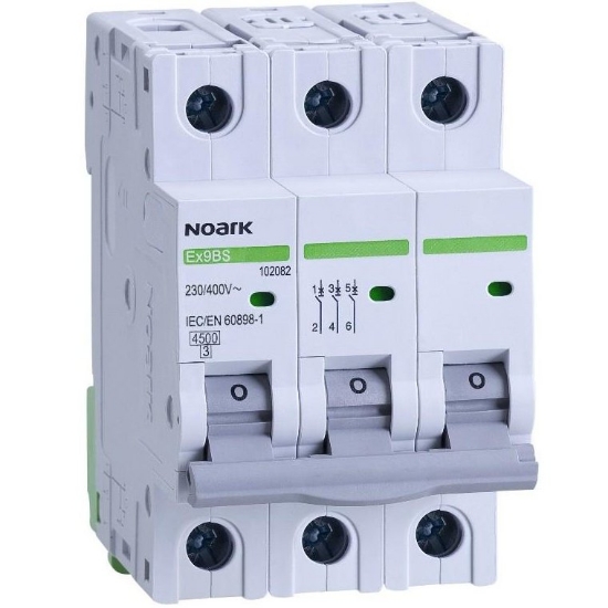 Imagine Siguranță automată Ex9BS 3P C 63A 4.5kA 102175