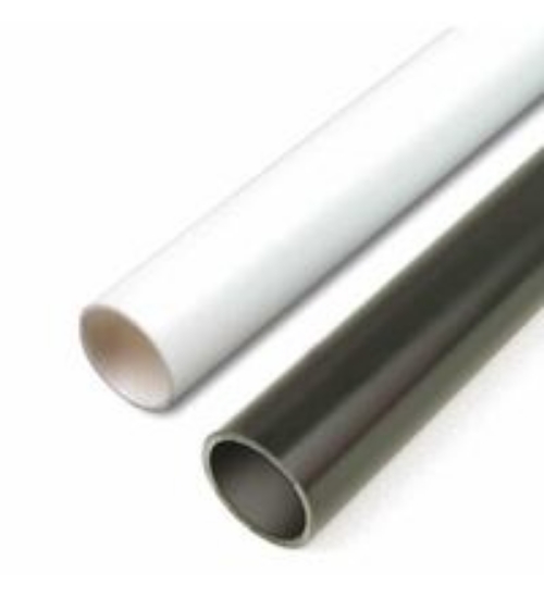 Imagine Tub rigid PVC negru D16, 750N, HF, stabilizat UV