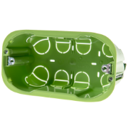 Imagine Doza aparat gips carton Gewiss GW24404PM, modulară, 4 module, 133 x 73 x 50 mm