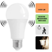 Imagine Bec LED para 12W E27 lumina albă cu senzor de mișcare 230V 4-33121