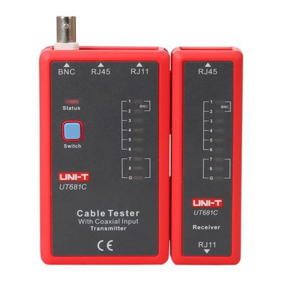 Imagine Tester cabluri de rețea UT681C UNI-T MIE0345