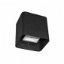 Imagine Corp 6918 "Cube" PT LED 2x3W 3000K 230V IP54 negru 3-691811