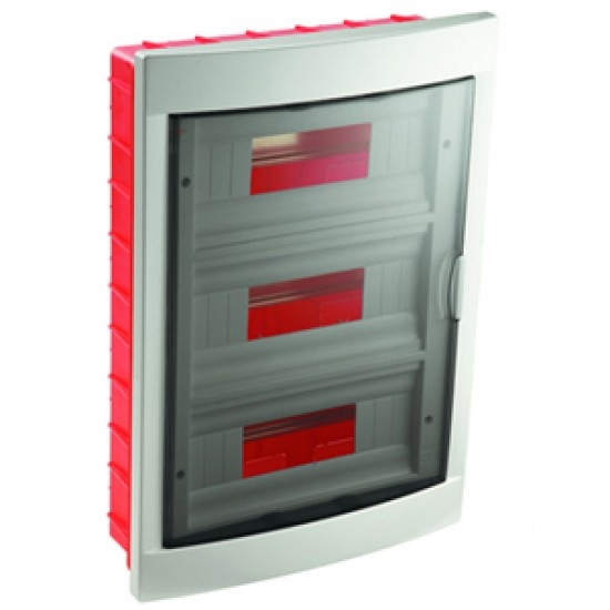 Imagine Tablou Siguranțe 36P IP40 Ușă Transparentă - Montaj Îngropat VIKO VL-CS36.I