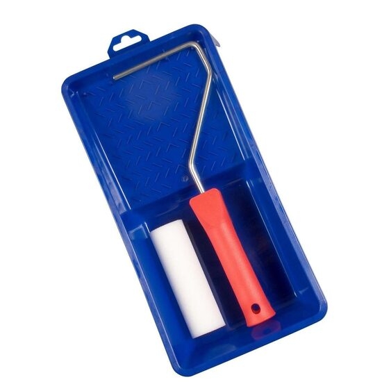 Imagine Mâner+tăviță+rolă burete 100mm cod 6704500 (526057)