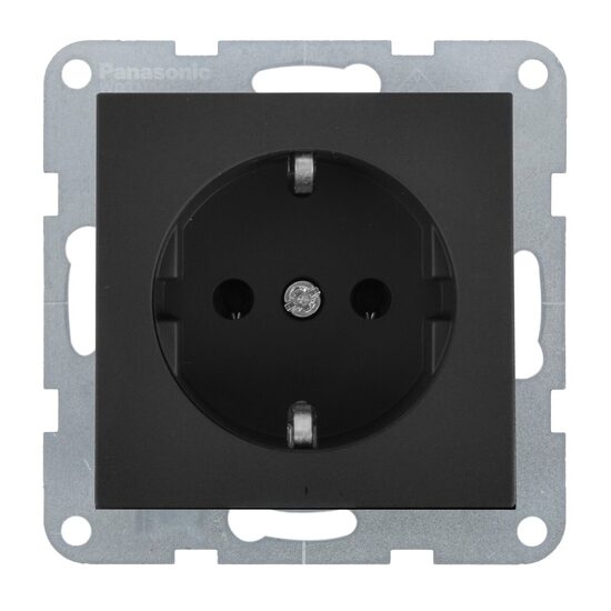 Imagine Priza Schuko mec Karre Plus Panasonic fumuriu P-KPS.MEC.DG