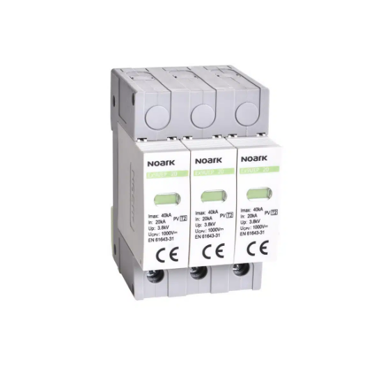 Imagine Descarcator 20 3P 1000 V DC (N) clasa 2 3M Noark 112906