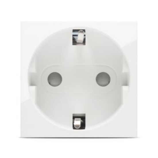 Imagine EL0074821 Moda priza Schuko prot copii 2M alb