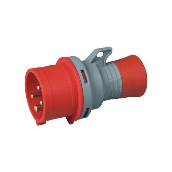 Imagine Fiaa industriala rosie IP44 3P+T 32A 380-415V 9414