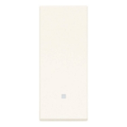 Imagine Invertor Cap Cruce LINEA 1P Iluminabil Alb VIMAR 30012.B