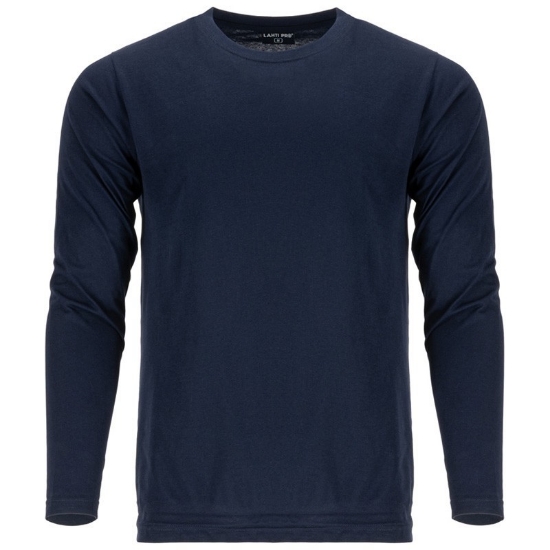 Imagine Tricou bumbac subtire cu maneca lunga bleumarin XL L4024204