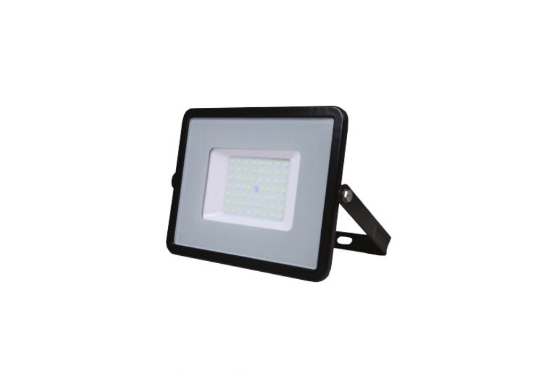 Imagine Proiector led vtac chip samsung pro-s smd slim 50w lumina rece negru vtac 10026