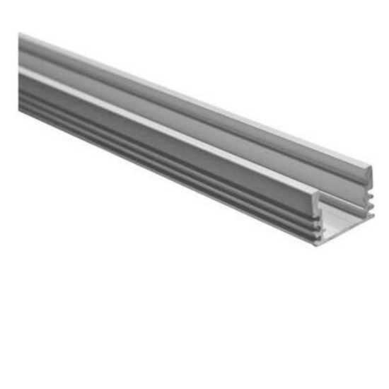 Imagine Profil aluminiu încastrat pentru benzi LED (BANDA MAX 11MM) ARGINTIU 2METRI 05-30-055002 (30-1550029)